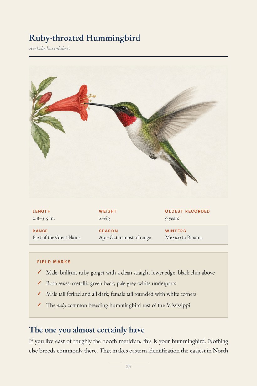 Species page