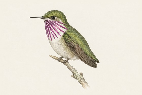 Calliope Hummingbird