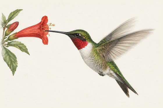 Ruby-throated Hummingbird